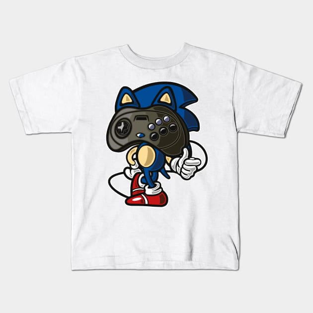 Sega Sonic Kids T-Shirt by Carlosj1313